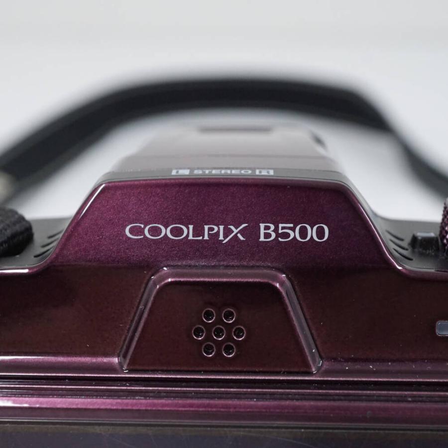 COOLPIX Nikon B500 USED品 デジタルカメラ 本体のみ 乾電池仕様 超