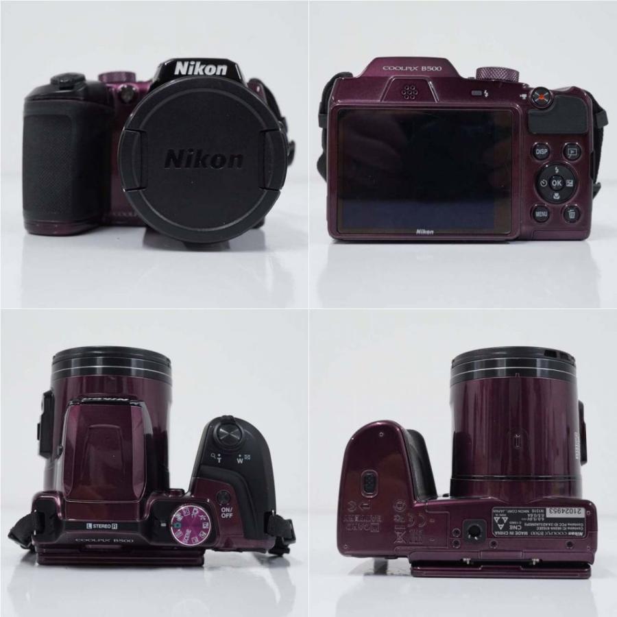 COOLPIX Nikon B500 USED品 デジタルカメラ 本体のみ 乾電池仕様 超