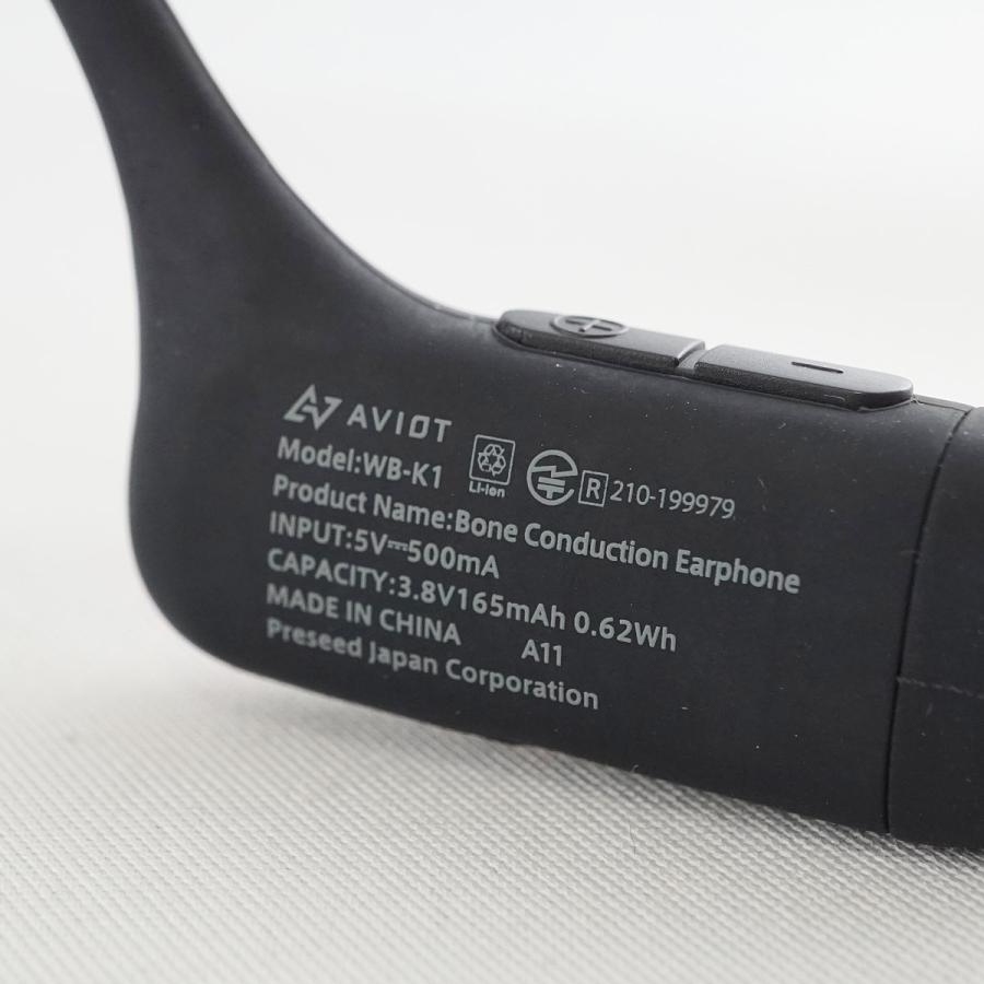 AVIOT AVIOT WB-K1 骨伝導イヤホン USED美品 ワイヤレスイヤホン