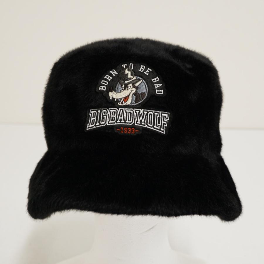 Disney（ディズニー） ビッグバッドウルフ バケットハット 帽子 USED美