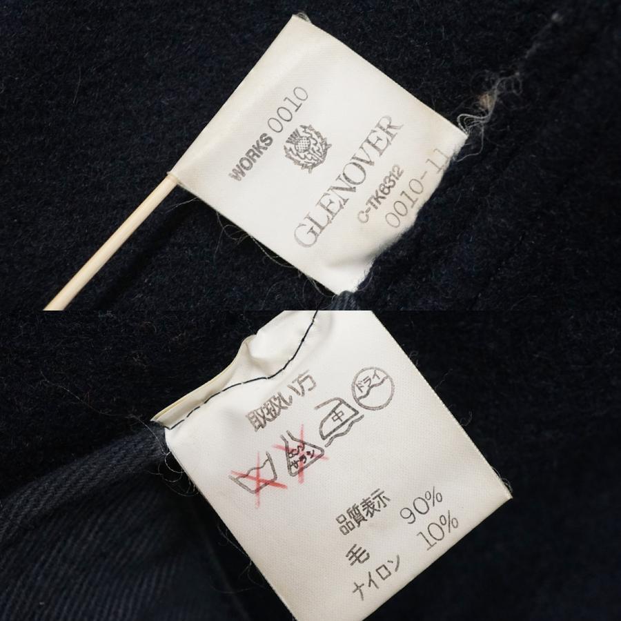 GLENOVER グレンオーバー ダッフルコート USED品 ネイビー Sサイズ