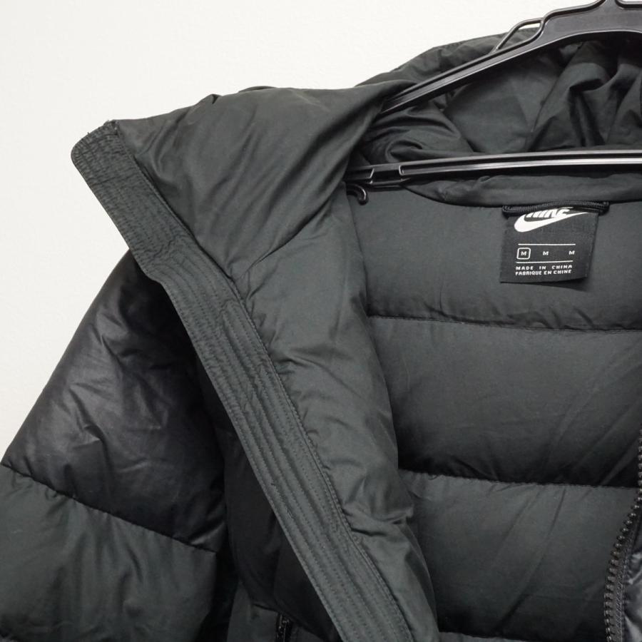 NIKE（ナイキ） ダウンジャケットパーカー USED品 メンズ ブラック M