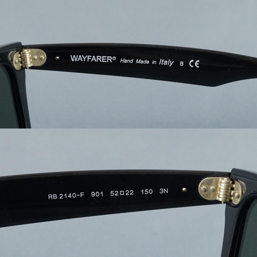 ORIGINAL WAYFARER サングラス Ray-Ban RB2140-F 901 USED美品