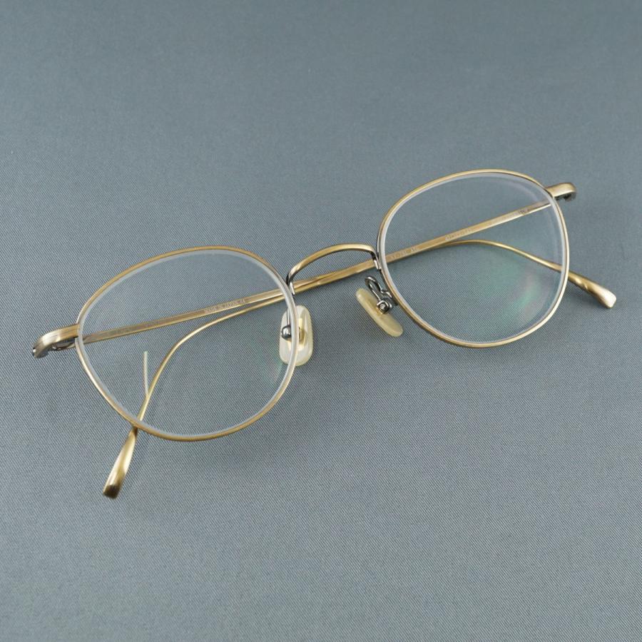 金子眼鏡店 眼鏡 金子眼鏡 VINTAGE KV-78L USED美品 ATG アンティーク 