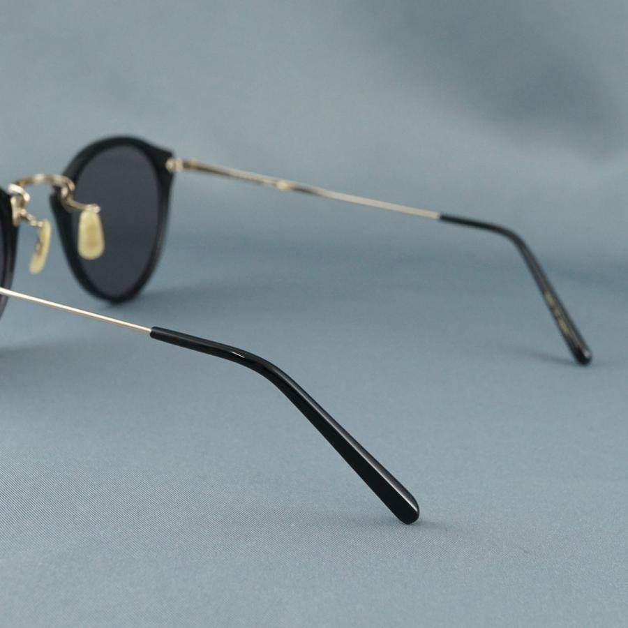 眼鏡 サングラス EYEVAN USED超美品 E-0505 PBK/G アイヴァン ブラック