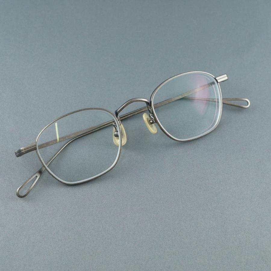 999.9 フォーナインズ FN-1146 眼鏡 USED美品 ウェリントン ユニ
