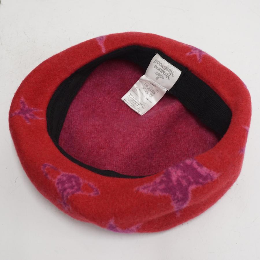★新品★ヴィヴィアンウエストウッド　秋冬　ウール　ベレー帽　オーブ　星　日本製 Vivienne Westwood（ヴィヴィアンウエストウッド） ヴィヴィアン