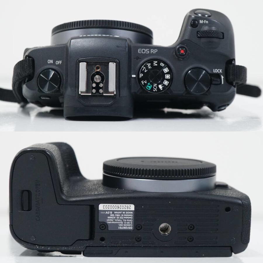 Canon EOS RP ミラーレス一眼カメラ USED品 キヤノン フルサイズ デュアルピクセル CMOS AF センサー RFマウント 完動品 CP2316_9