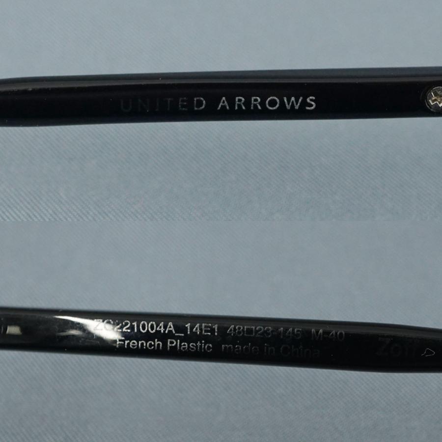 Zoff（ゾフ） 眼鏡 ZoffxUNITED ARROWS USED美品 ユナイテッド