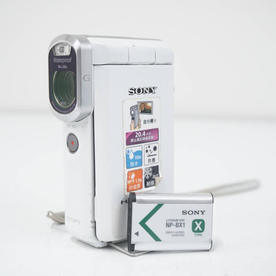 SONY ソニー　HDR-GW66 ハンディカム ホワイト SONY（ソニー） SONY HANDYCAM HDR-GW66 デジタルHDビデオカメラ USED