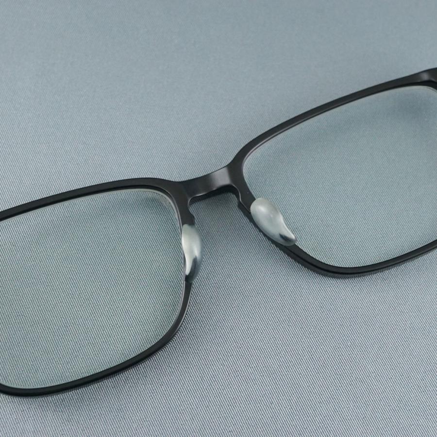 999.9（フォーナインズ） 眼鏡 USED美品 APM-09 col.9104 ブラック