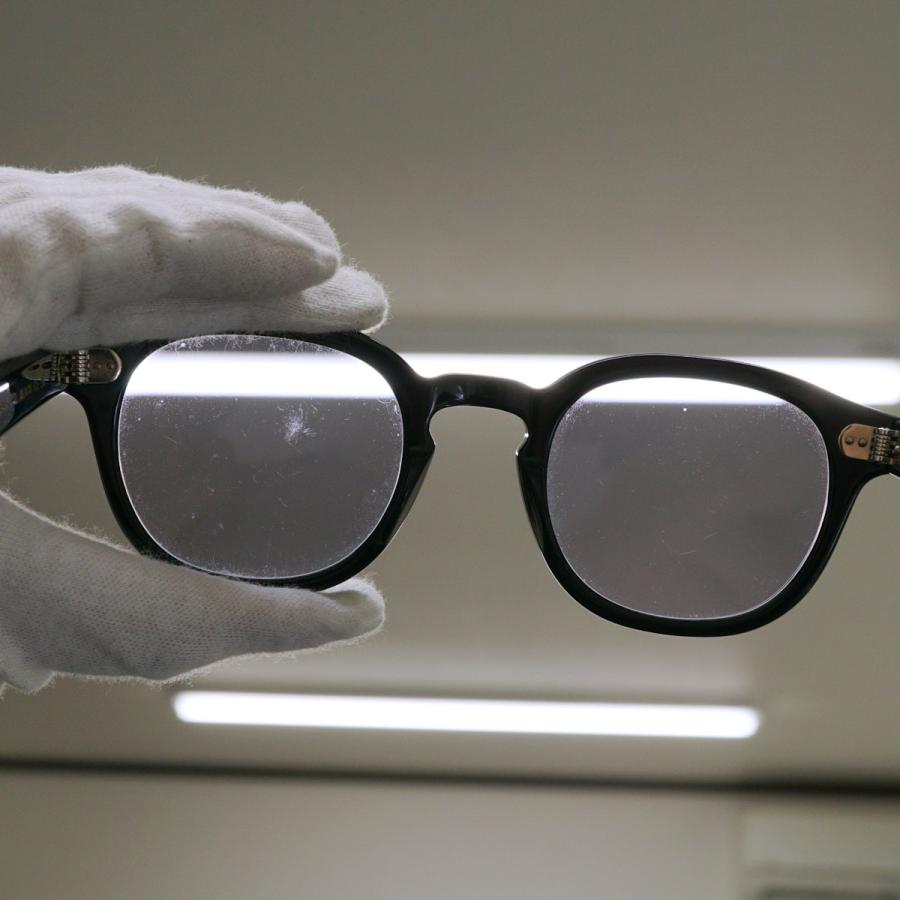 眼鏡 MOSCOT LEMTOSH USED品 度無しレンズ 49サイズ ウェリントン モスコット レムトッシュ ブラック アイウェア 中古 X8763 MOSCOT（モスコット） 眼鏡 MOSCOT LEMTOSH USED品 度無しレンズ 49