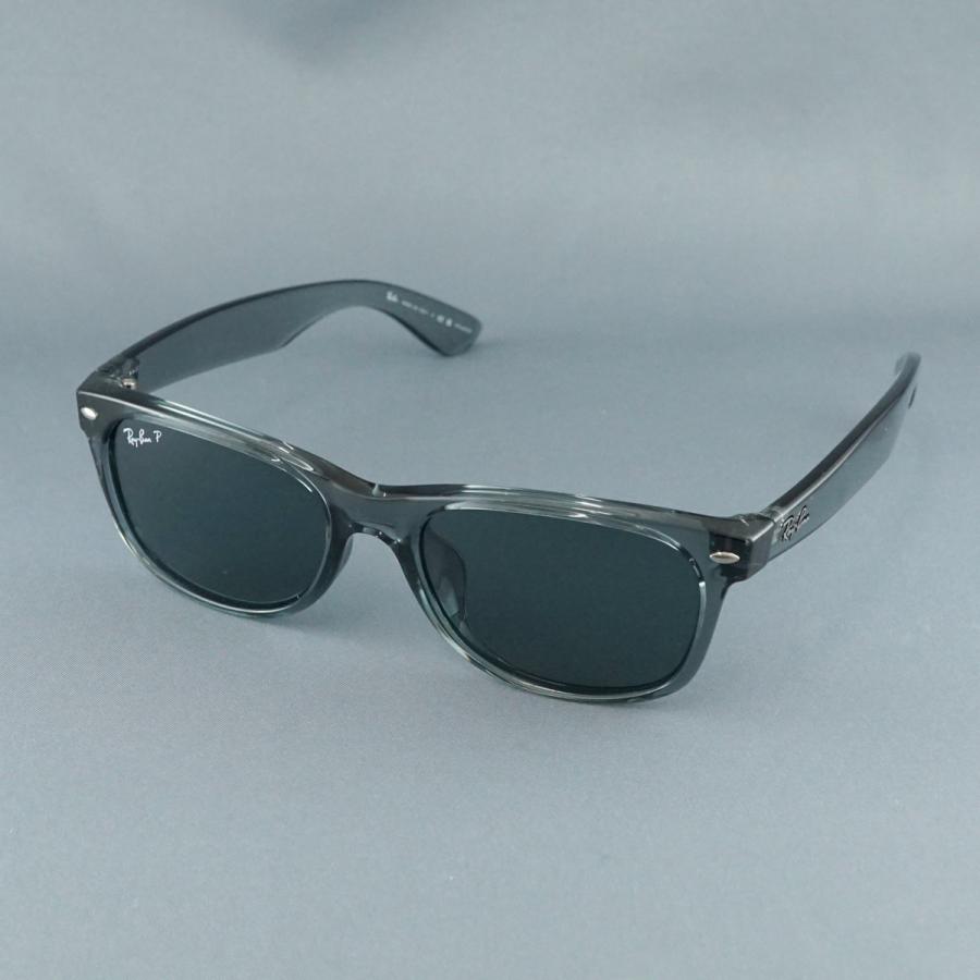 偏光サングラス RayBan NEW WAYFARER RB2132-F 6450/3R USED美品 レイバン ニューウェイファーラー ユニセックス アイウェア 中古 X8795 Ray-Ban（レイバン） 偏光サングラス RayBan NEW WAYFARER RB2132-F