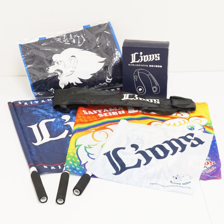埼玉西武ライオンズ グッズ まとめ セット USED美品 ミニフラッグ