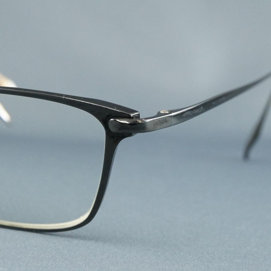 金子眼鏡 SPIVVY USED美品 SP-1190 スピビー ブラック メンズ チタン