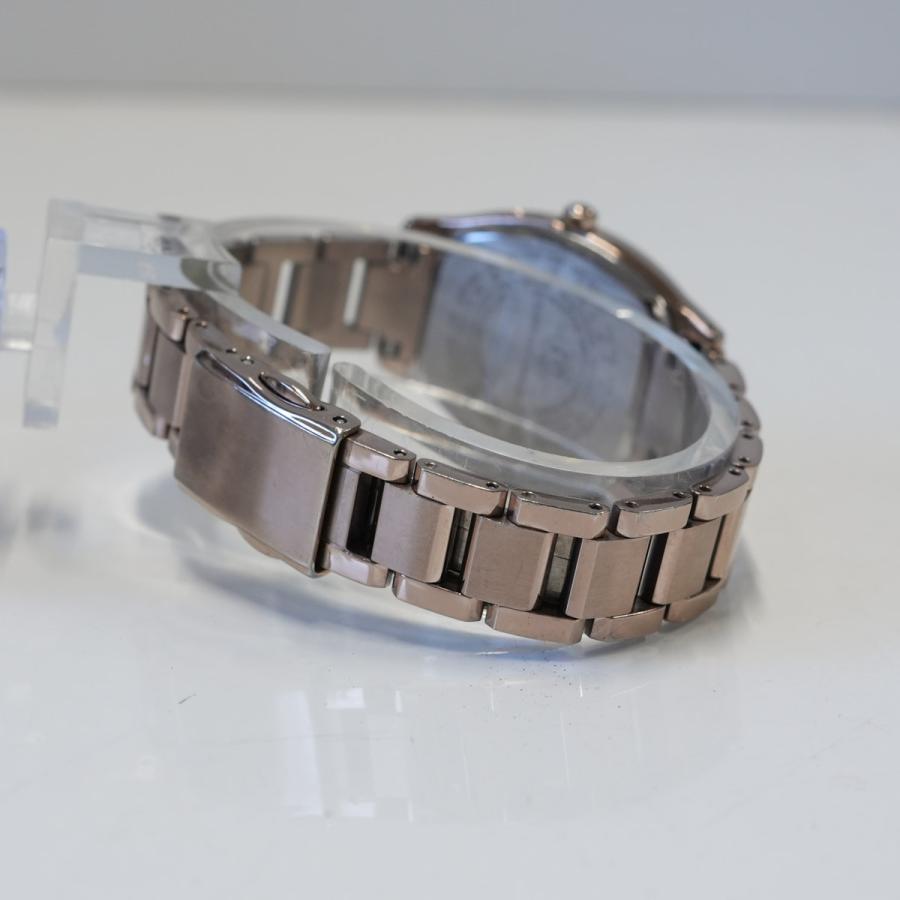 CITIZEN XC ティタニア ライン ハッピーフライト ES9354-51A レディース 腕時計 USED美品 サクラピンク 電波 クロスシー 完動品 X8538 XC CITIZEN ティタニア ライン ハッピーフライト ES9354-51A