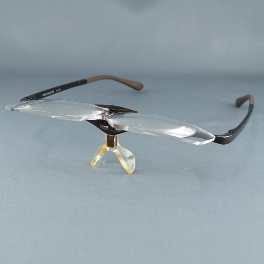 老眼鏡 Gran Loupe USED品 グランルーペ GL-005 1.6倍 拡大鏡