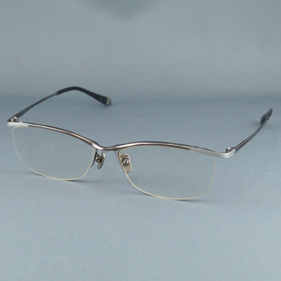 眼鏡 眼鏡市場 USED品 シルバーコレクション SLV-519 チタン