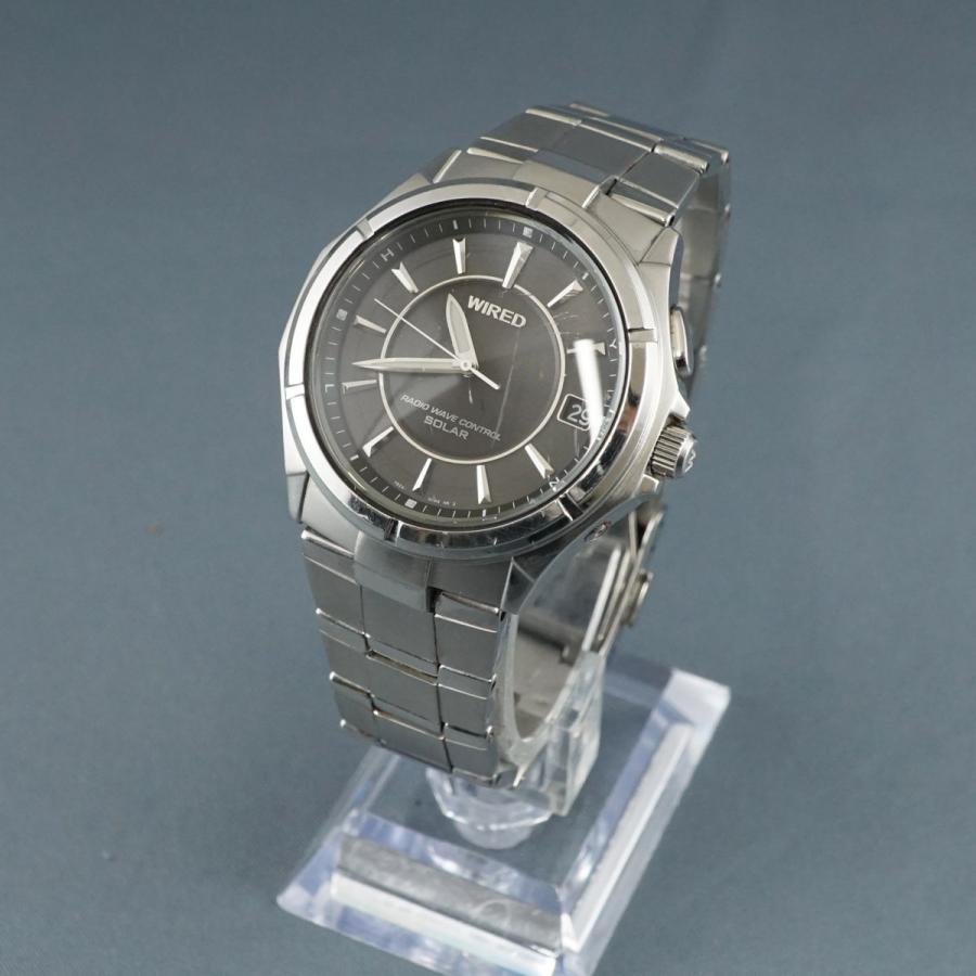 SEIKO WIRED メンズ 腕時計 USED品 7B22-0BM0 ソーラー セイコー 