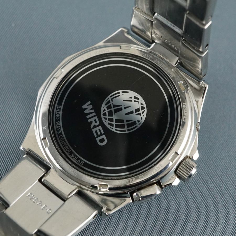 SEIKO WIRED メンズ 腕時計 USED品 7B22-0BM0 ソーラー セイコー