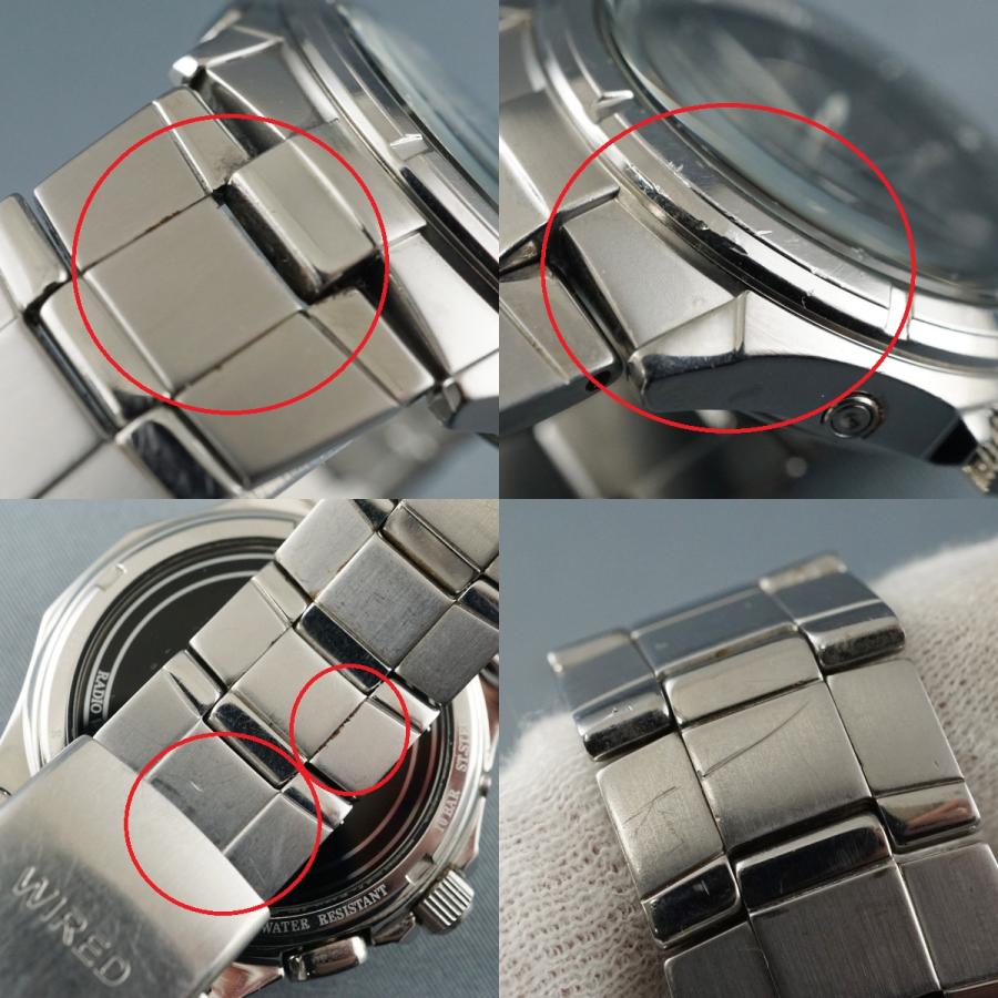 SEIKO WIRED メンズ 腕時計 USED品 7B22-0BM0 ソーラー セイコー