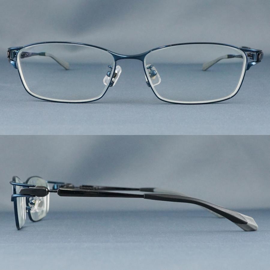 眼鏡 i-ATHLETE USED美品 IA-482 DNV ダークネイビー アイアスリート