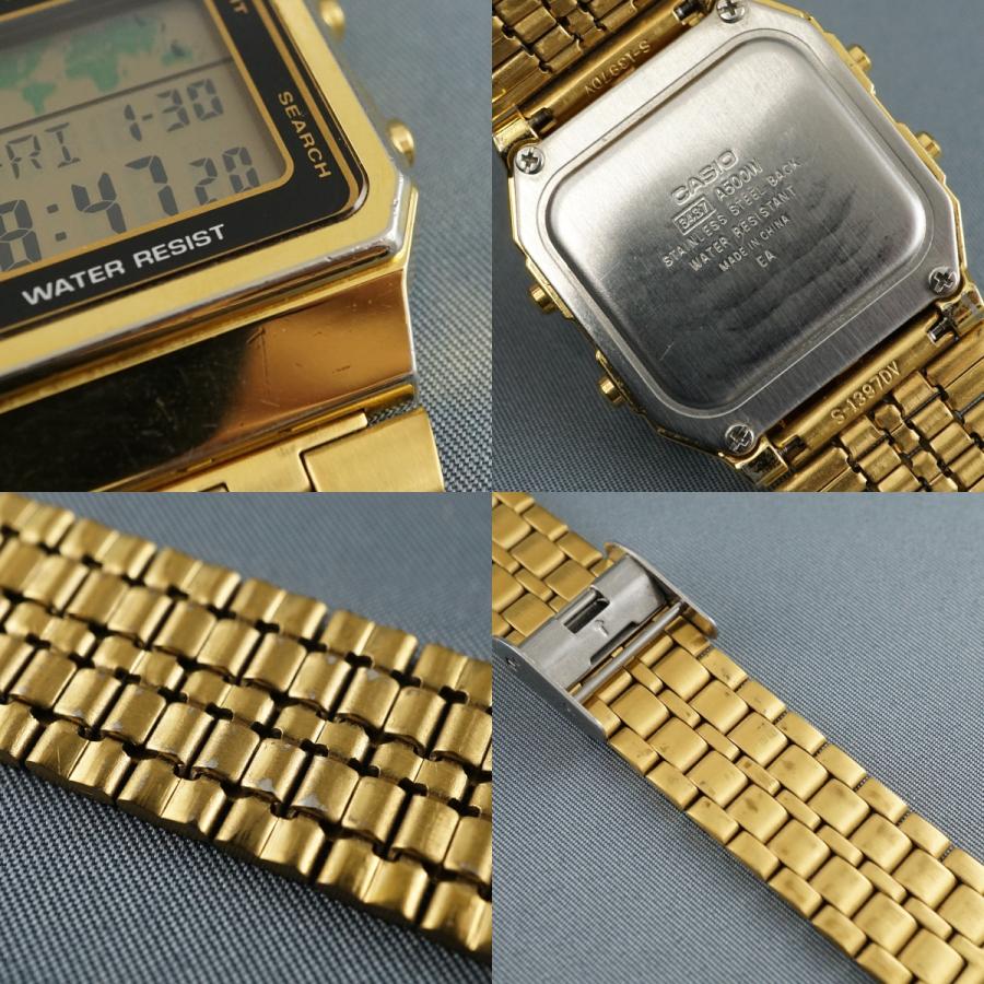 CASIO（カシオ） 腕時計 USED美品 A500WGA-1 ゴールド ユニセックス