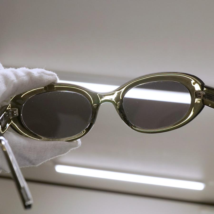 BLUE ELEPHANT サングラス USED美品 DIND KHAKI crystal カーキ ブルー