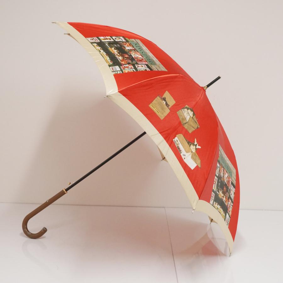 Manhattaner's（マンハッタナーズ） 傘 Manhattaner's USED品 ネコ