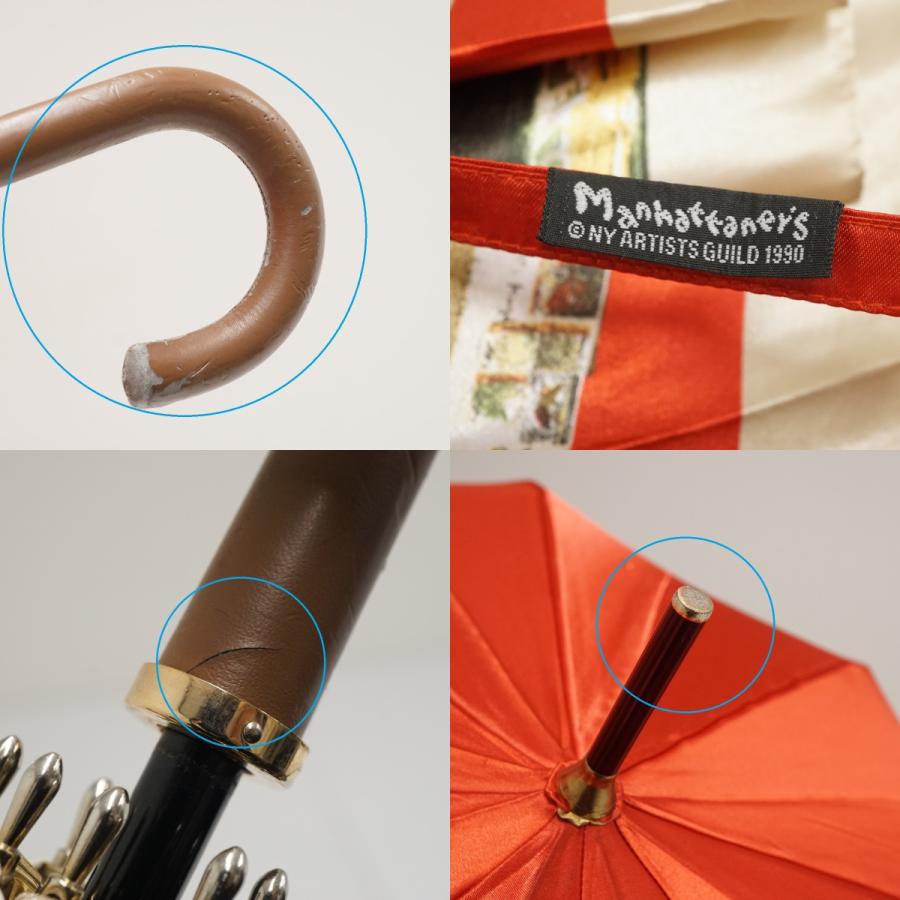 Manhattaner's（マンハッタナーズ） 傘 Manhattaner's USED品 ネコ