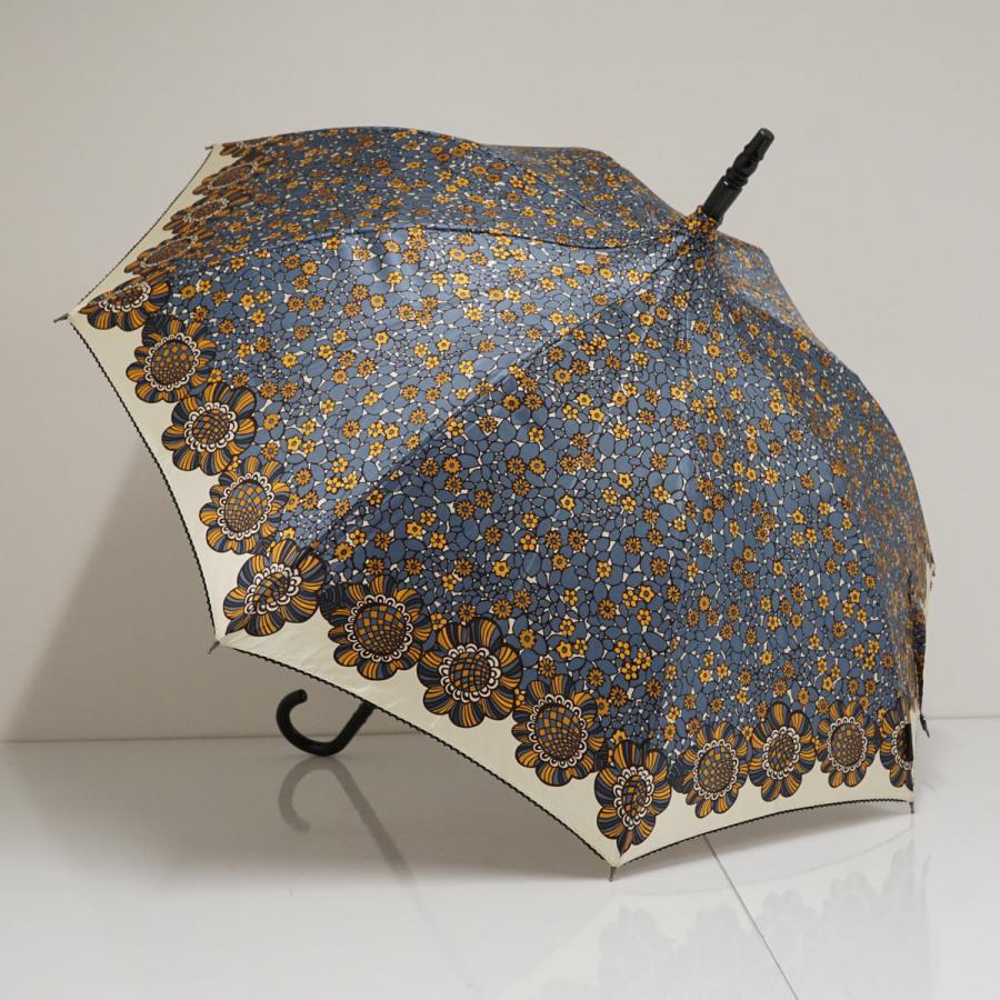 ANNA SUI（アナスイ） 傘 パゴダ傘 USED美品 フラワー 個性的 ブルー