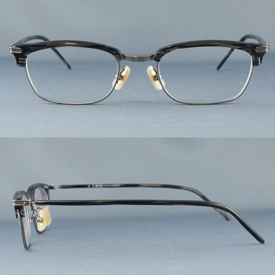 金子眼鏡店 眼鏡 金子眼鏡 VINTAGE KV-79 GYS USED美品 グレー クリア