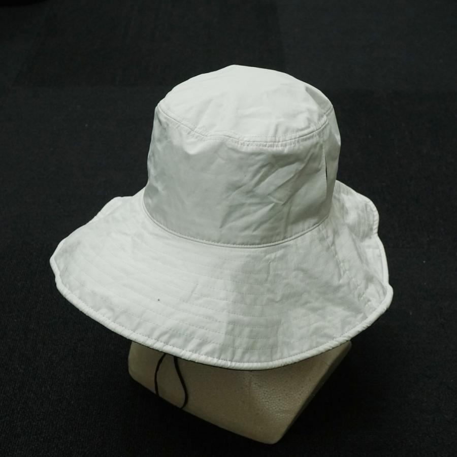 サンバリア100 完全遮光帽子 ナチュラルハット USED品 ホワイト