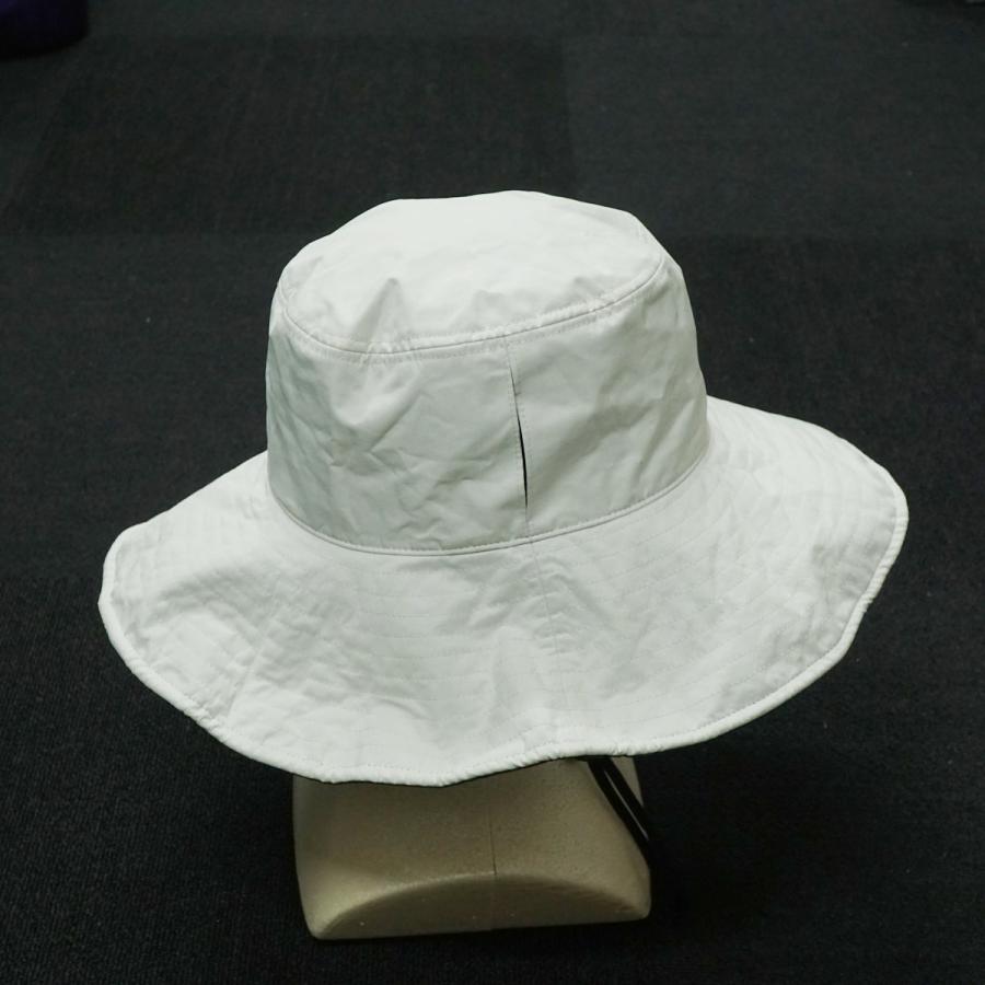 サンバリア100 完全遮光帽子 ナチュラルハット USED品 ホワイト