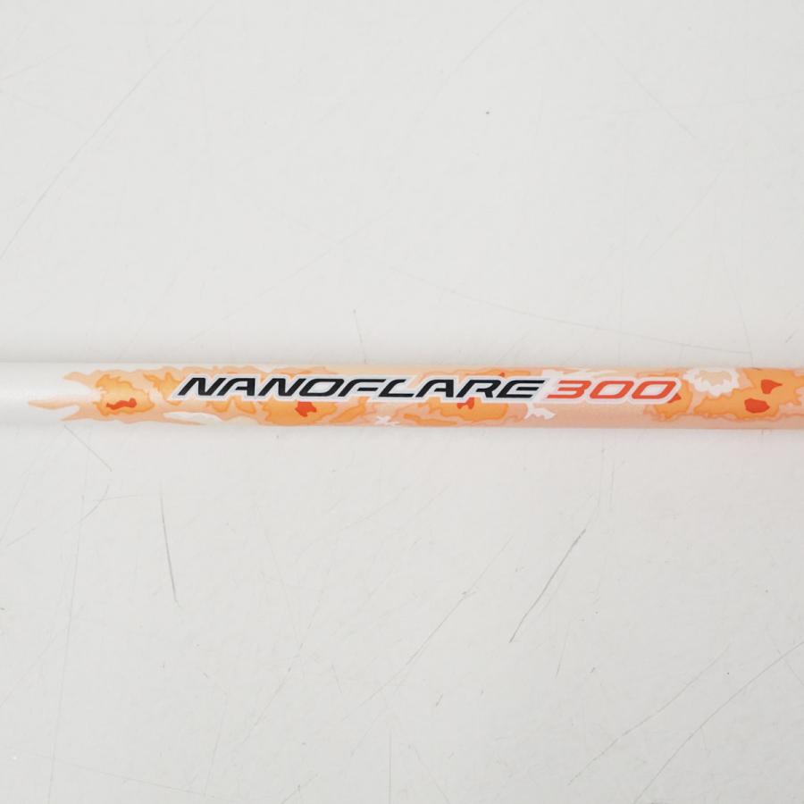 YONEX バドミントンラケット USED美品  NANOFLARE 300 ナノフレア300 4U G5 ヨネックス X9622の画像