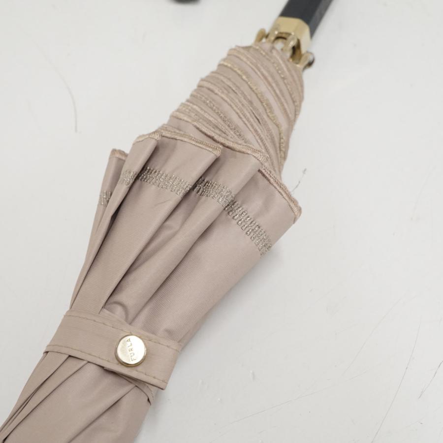 FURLA（フルラ） 晴雨兼用日傘 USED品 一級遮光 ロゴ刺繍 ハート