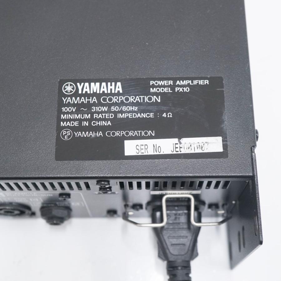 YAMAHA PX10 ステレオパワーアンプ USED美品 PA 高性能 ライブ