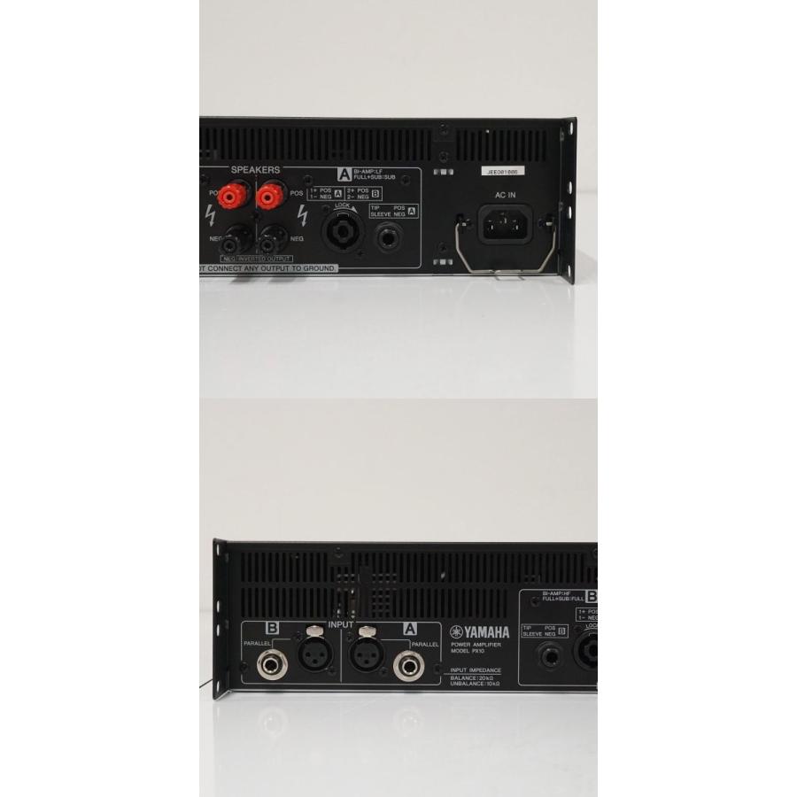 YAMAHA ヤマハ PX10 ステレオパワーアンプ USED美品 PA 高性能 ライブ