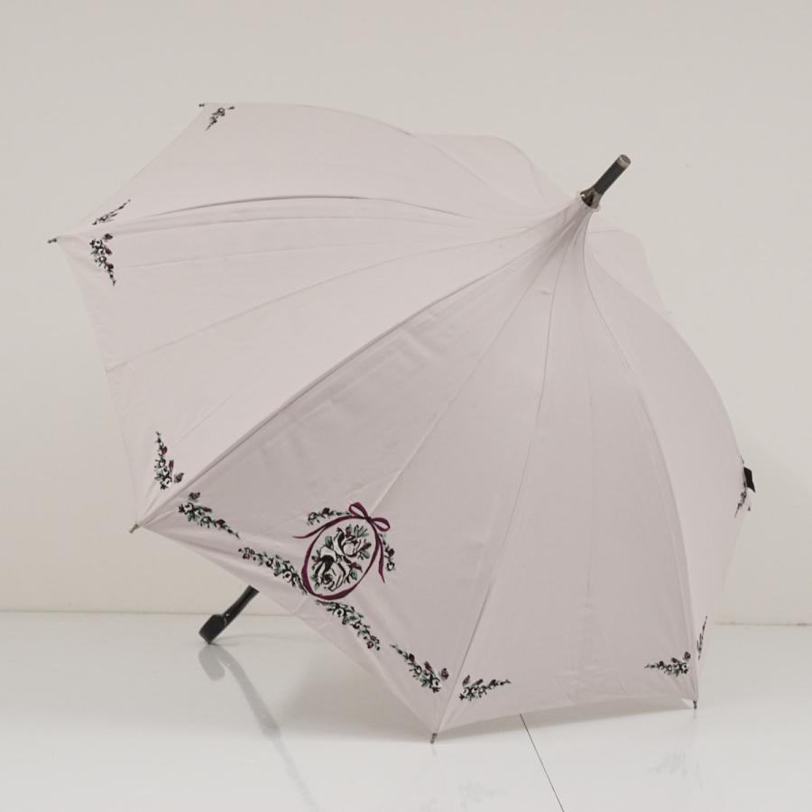 アナスイ　日傘　パゴダ傘 ANNA SUI（アナスイ） 晴雨兼用日傘 USED品 パゴダ傘 フラワー 刺繍
