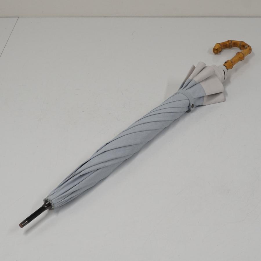 【未使用品】サンバリア100 完全遮光 日傘 コンビ muku ブルー サンバリア100 男女兼用 完全遮光日傘 USED品 コンビmoku ブルー 寒竹