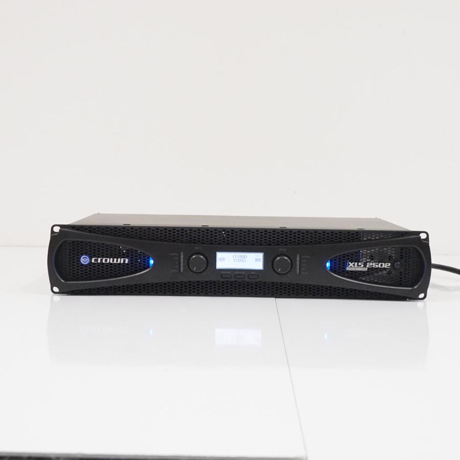 CROWN XLS2502 クラウン ステレオパワーアンプ USED美品 PA 高性能