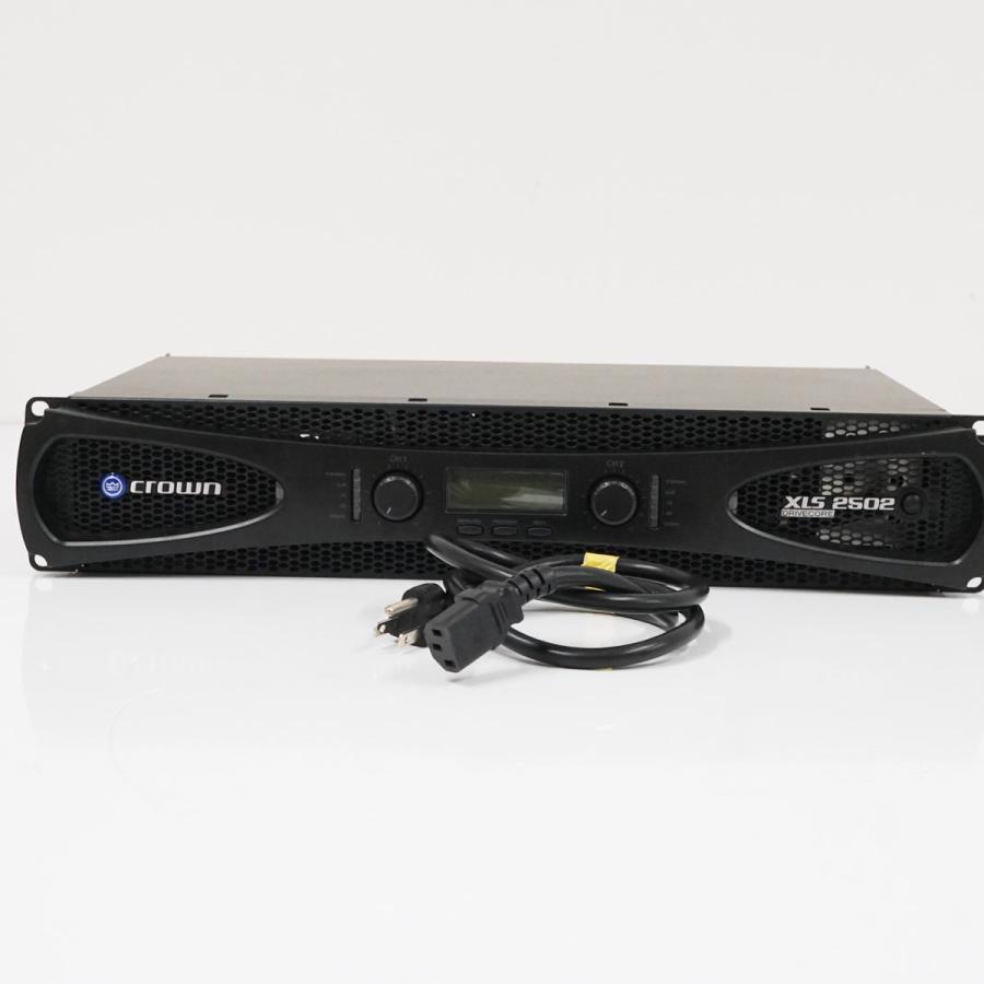 CROWN XLS2502 クラウン ステレオパワーアンプ USED品 PA 高性能