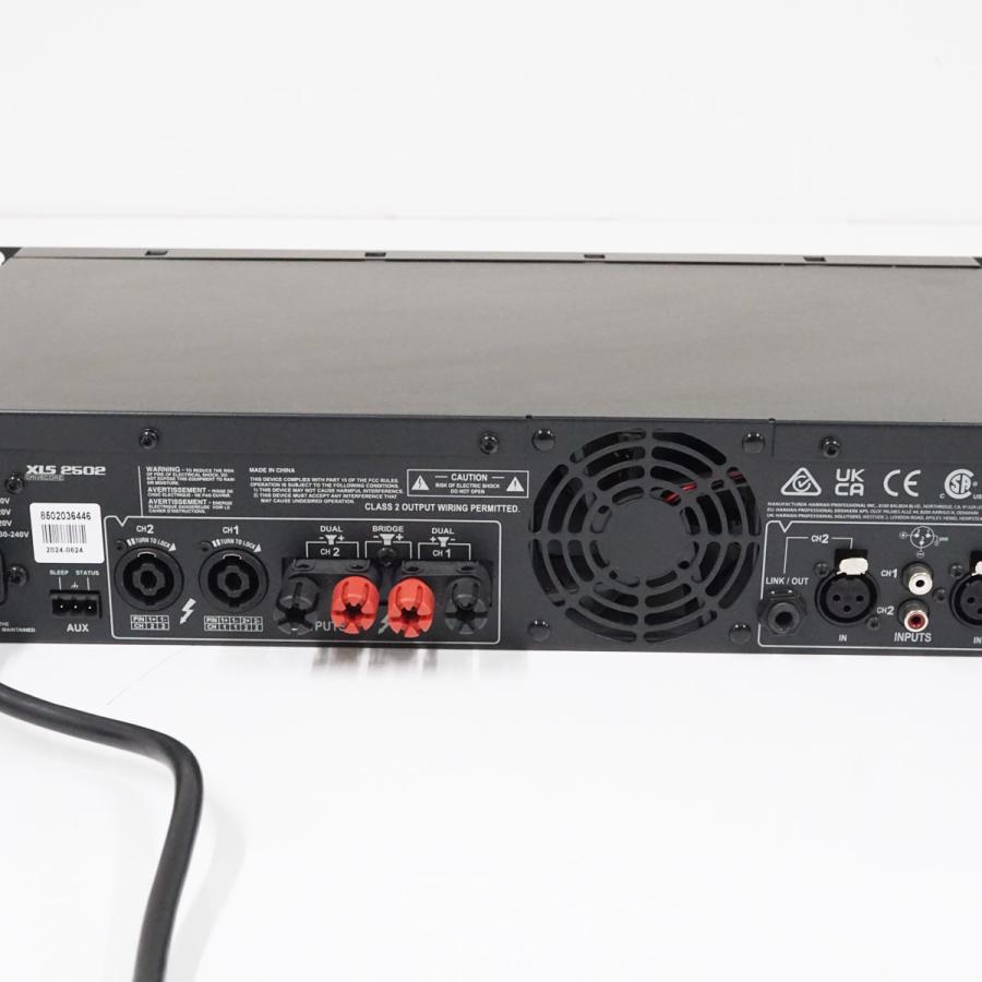 CROWN XLS2502 クラウン ステレオパワーアンプ USED品 PA 高性能