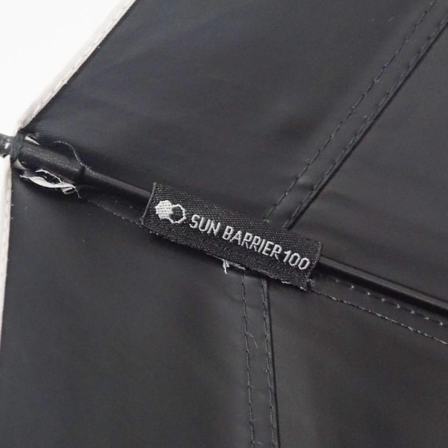 折りたたみ日傘 サンバリア100 完全遮光折日傘 USED美品 2段 コンビ
