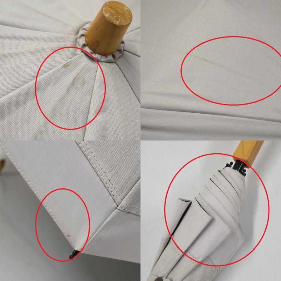 折りたたみ日傘 サンバリア100 完全遮光折日傘 USED美品 2段 コンビ