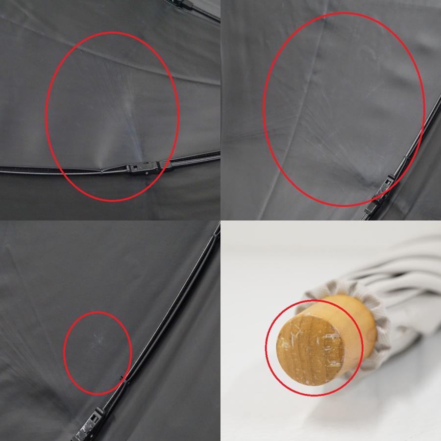 折りたたみ日傘 サンバリア100 完全遮光折日傘 USED美品 2段 コンビ