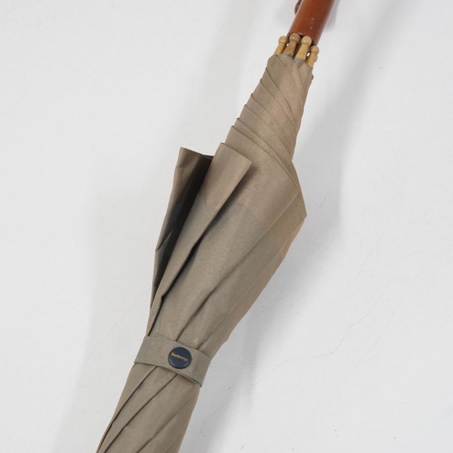 BURBERRY（バーバリー） 傘 USED品 紳士傘 ベージュ ジャカード ホース