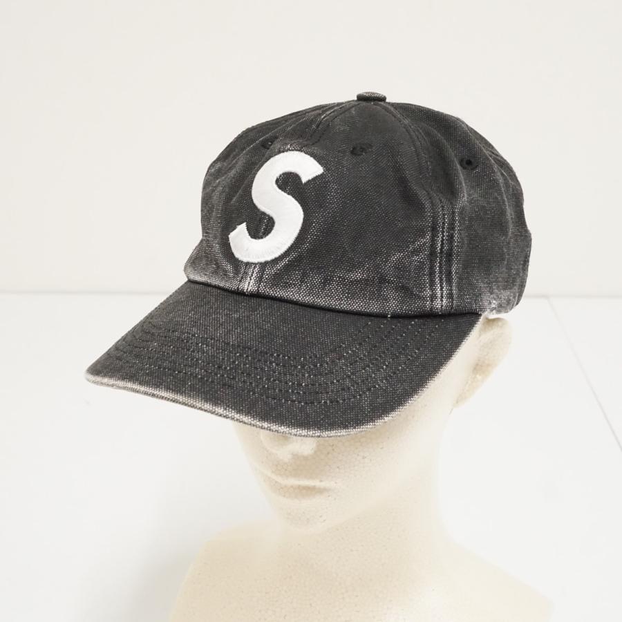 Supreme（シュプリーム） キャンバスSロゴ6パネルキャップ USED品