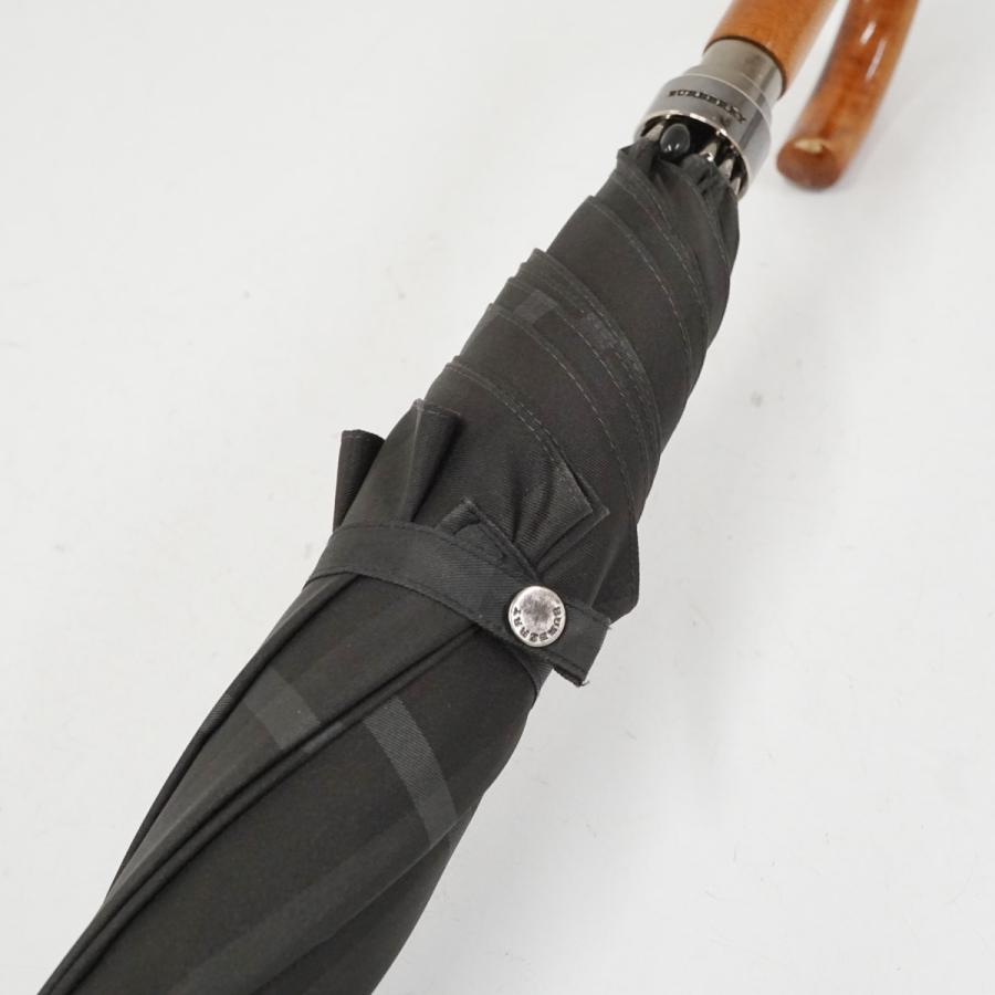 BURBERRY（バーバリー） 高級紳士傘 USED品 チェック ジャンプ