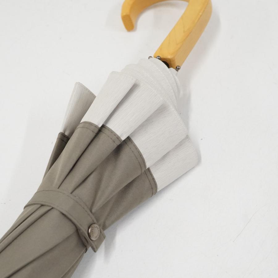 サンバリア100 完全遮光日傘 USED美品 Sサイズ コンビ モスグレー UV